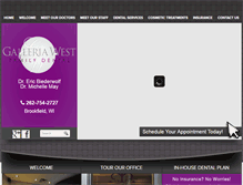 Tablet Screenshot of brightsmiles.net