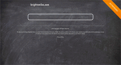 Desktop Screenshot of brightsmiles.com