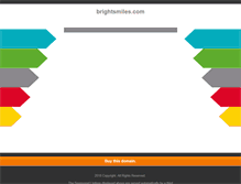 Tablet Screenshot of brightsmiles.com